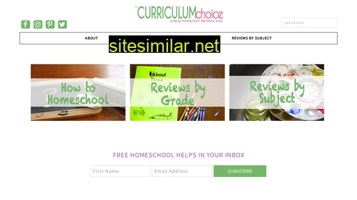 Thecurriculumchoice similar sites
