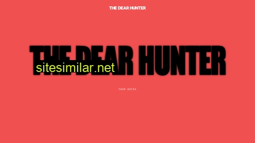 Thedearhunter similar sites