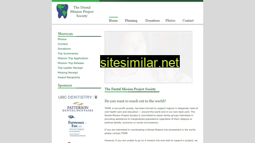 Thedentalmissionproject similar sites