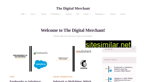 thedigitalmerchant.com alternative sites