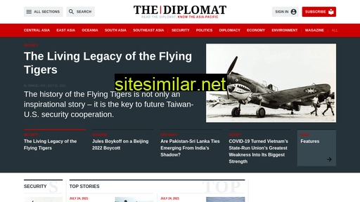 thediplomat.com alternative sites