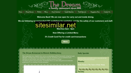 thedreamrestaurant.com alternative sites