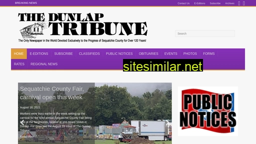 thedunlap-tribune.com alternative sites