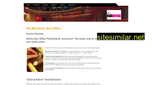 theelectronicboxoffice.com alternative sites