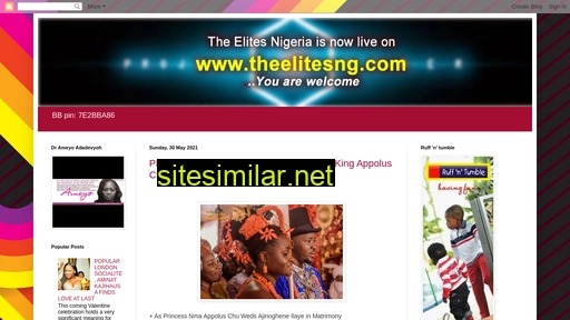 theelitesnigeria.blogspot.com alternative sites