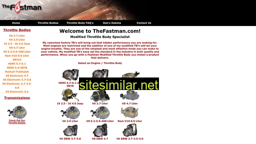 thefastman.com alternative sites