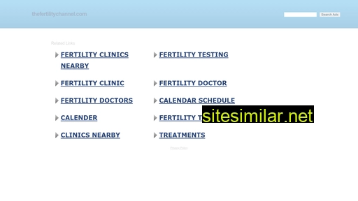 Thefertilitychannel similar sites