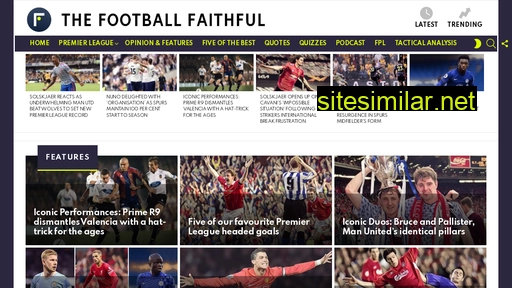 thefootballfaithful.com alternative sites