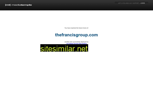 thefrancisgroup.com alternative sites