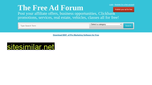 thefreeadforum.com alternative sites