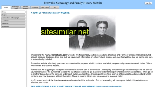 thefretwells.com alternative sites