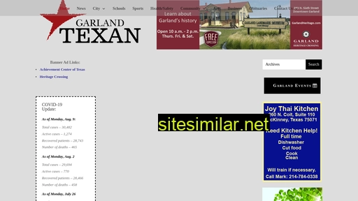 thegarlandtexan.com alternative sites