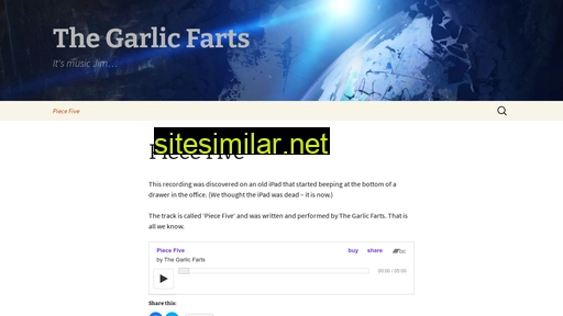 thegarlicfarts.com alternative sites