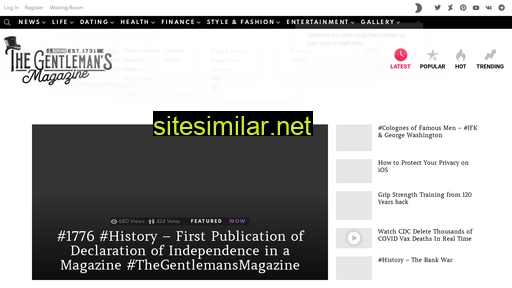 thegentlemansmagazine.com alternative sites