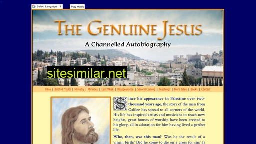 thegenuinejesus.com alternative sites