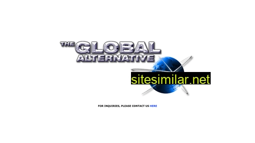 theglobalalternative.com alternative sites