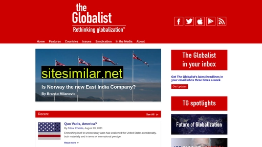 theglobalist.com alternative sites