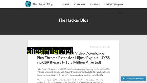 thehackerblog.com alternative sites