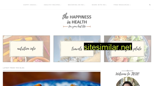 Thehappinessinhealth similar sites