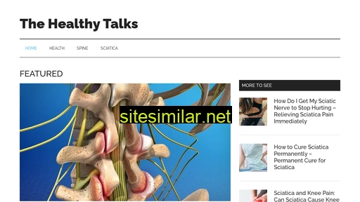 thehealthytalks.com alternative sites