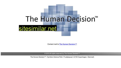 thehumandecision.com alternative sites