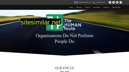 thehumanroute.com alternative sites