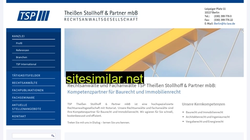 Theissen-stollhoff similar sites