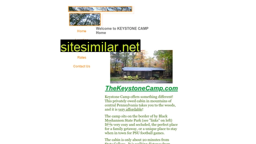 Thekeystonecamp similar sites