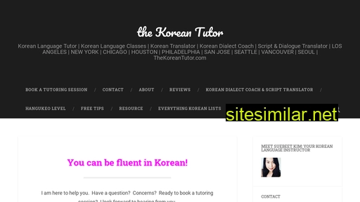 thekoreantutor.com alternative sites