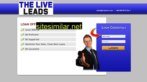 Theliveleads similar sites