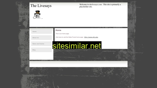 Thelivesays similar sites