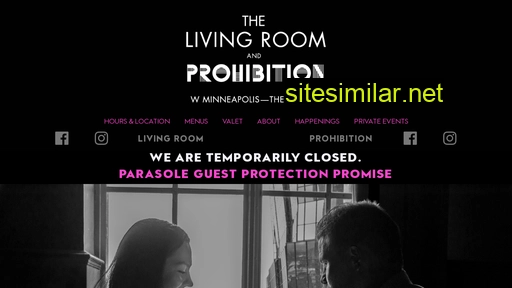 Thelivingroom-prohibition similar sites