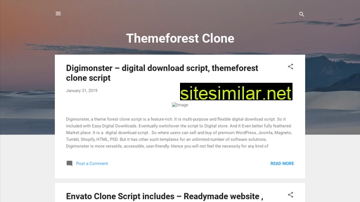 Themeforestclonemigrateshop similar sites