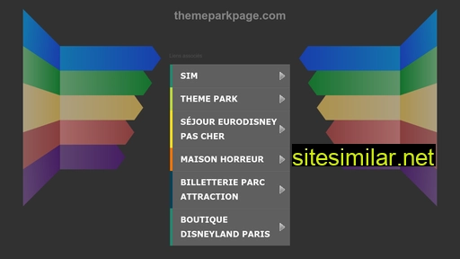 Themeparkpage similar sites