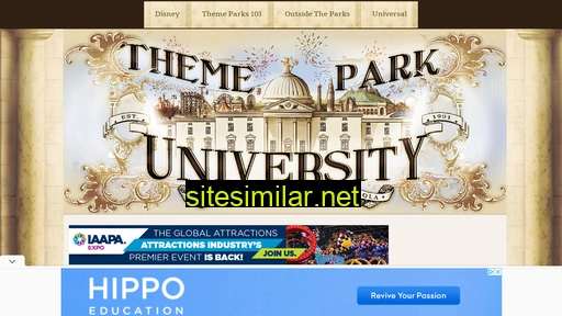themeparkuniversity.com alternative sites