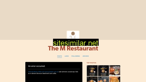 themrestaurant.tumblr.com alternative sites
