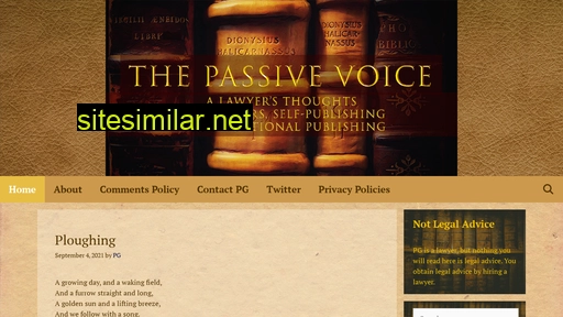thepassivevoice.com alternative sites