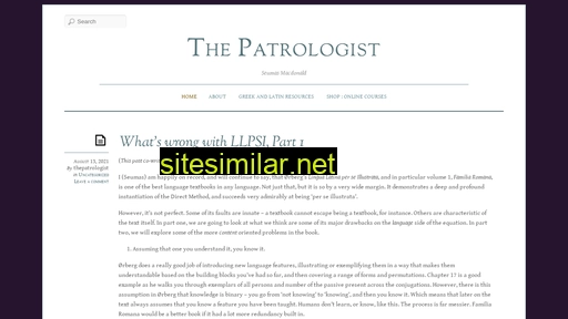 thepatrologist.com alternative sites