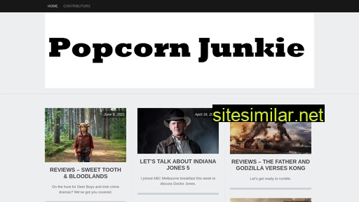 thepopcornjunkie.com alternative sites