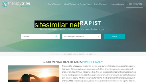 Therapytribe similar sites
