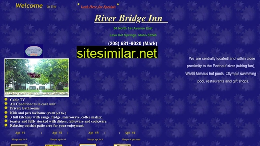 theriverbridgeinn.com alternative sites