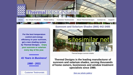thermaldesignsinc.com alternative sites