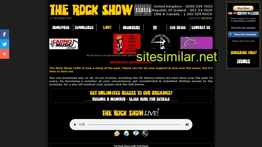 therockshowlive.com alternative sites