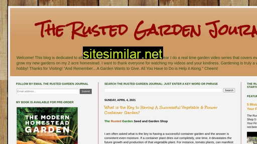 therustedgarden.blogspot.com alternative sites
