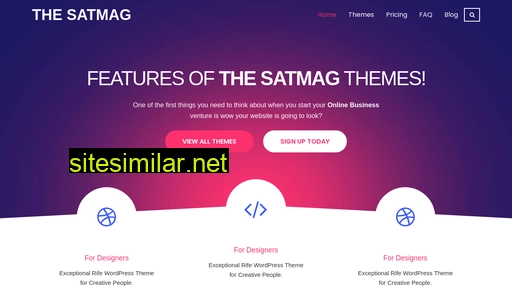 thesatmag.com alternative sites