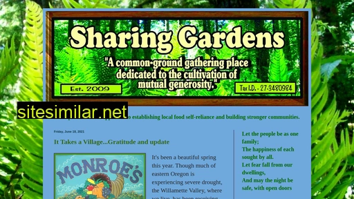 thesharinggardens.blogspot.com alternative sites