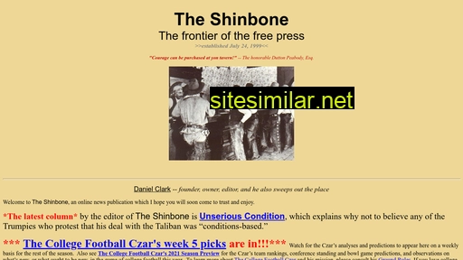 Theshinbone similar sites