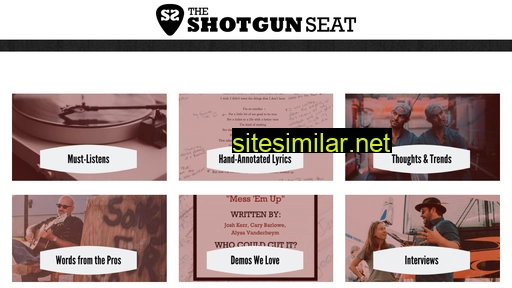 theshotgunseat.com alternative sites