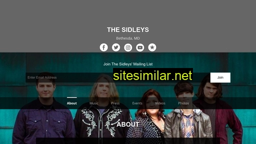 thesidleysmusic.com alternative sites
