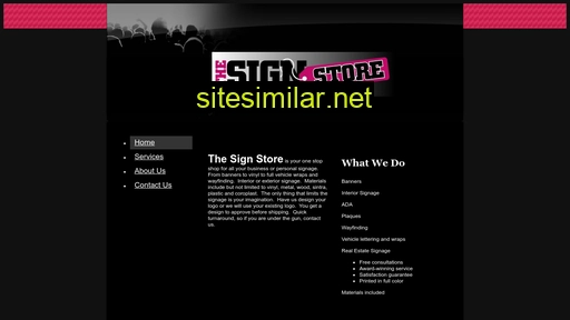 thesignstoreusa.com alternative sites